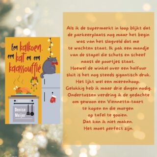 Eerlijk toegeven:

1. Wie is er net nog naar de supermarkt geweest en 
2. Hoeveel Vienetta-taarten heb je gekocht? 

😏

@loftpublishing #denisemeijer #eenkalkoeneenkateneenkaassouffle #kerst #kerstboek #kerstverhaal #kerstavond #desupermarktopkerstavond #feelgood #feelgoodboek #zininfeelgood