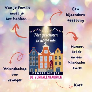 Yes! Op 21 januari verschijnt mijn nieuwste boek al! 

Ik vertel je graag wat je zoal kunt verwachten 😁

De nichtjes van Femke verzinnen een geniaal plan om haar aan een nieuwe vriend te helpen… Maar is de man van haar dromen wel klaar voor een relatie? 🤔

Femke dacht altijd dat haar leven hetzelfde zou verlopen als dat van haar acht jaar oudere zus. Studeren, een relatie, trouwen, kinderen… Het leek bij Charlotte allemaal wel vanzelf te gaan. Maar bij Femke wil het niet zo lukken in de liefde. Ze kan er bijna de klok op gelijk zetten: na een jaar met een man krijgt ze een bepaalde 'itch' en wil ze er zo snel mogelijk weer vandoor. 🏃‍♀️

Gelukkig kan Femke altijd terecht bij Charlotte, haar man Aart en hun dochters Julianne en Fabiënne. De twee meiden vinden het tijd dat Femke weer een vriend krijgt en besluiten haar een handje te helpen. Tegelijkertijd merkt Femke dat haar ware liefde misschien dichter bij is dan ze altijd dacht… 😳

Staat Niet geschoten is altijd mis al op jouw wil ik lezen-lijst? 🥰

#denisemeijer #nietgeschotenisaltijdmis #deverhalenfabriek #verhalenfabriek #feelgood #feelgoodverhaal #feelgoodroman #zininfeelgood #ikleesnederlands #ikleesnls #koningsdag #kingsday 
@juul_deverhalenfabriek @verhalenfabriek