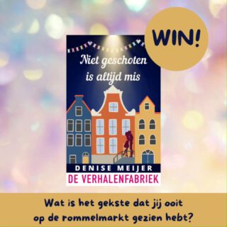 ❌ Winactie gesloten ❌

Gefeliciteerd @cayakramer met jouw gewonnen boek! 🧡

In 'Niet geschoten is altijd mis' sparen de nichtjes van Femke voor een trampoline. Ze hebben een geniaal plan: ze gaan hun oude speelgoed verkopen tijdens de vrijmarkt op Koningsdag! Wie het boek gelezen heeft weet dat ze niet alleen speelgoed te koop aanbieden... 🤣

Daarom bedachten @juul_deverhalenfabriek en ik een leuke (prijs)vraag: wat is het gekste dat jij ooit op een rommelmarkt hebt gezien? 

Een enge pop die sowieso behekst is? 🙀 Een lingeriesetje tussen het kinderspeelgoed? 👙Een tosti-ijzer met de kaasresten er nog in? 🧀 Vijftig tinten grijs naast de voorleesboeken? 😳 Gebruikte lippenstiften of afgedragen sneakers? 👟

Vertel ons jouw gekste rommelmarktvondst (of wat je zelf absoluut nooit zou willen tegenkomen 😂) en maak kans op het e-book van Niet geschoten is altijd mis!

Volgende week maandag kies ik een (willekeurige) winnaar uit de reacties. Diegene mag een mail sturen naar de Verhalenfabriek en ontvangt vervolgens het e-book.

Het is lief als je dit deelt in je stories en als je de Verhalenfabriek en mij volgt ❤️ 

(Enne, ik neem natuurlijk geen contact met je op om je om je creditcardgegevens te vragen, dus laten we dit verder zoveel mogelijk van de radar van de oplichters houden. Ga niet in op zogenaamde privéberichten van Juul of mij met zogenaamde accounts die we aangemaakt hebben voor de actie.)

#verhalenfabriek #deverhalenfabriek #nietgeschotenisaltijdmis #feelgood #feelgoodboeken #feelgoodtussendoortje #tussendoortje #koningsdag #koningsdagverhaal #vrijmarkt #rommelmarkt #kleedjesmarkt #lezenisleuk #ikleesnls