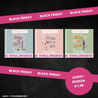 Nog meer Black Friday-nieuws! 🎉

De audioboeken van Liefdeslessen zijn nu € 1,99 bij @luisterrijk 

De boeken zijn heel fijn voorgelezen door Dafne Holtland 😁 of in de woorden van @ilonka.audiobooks:

'Een feelgood met een vette knipoog, romantiek en de humor die we van Denise gewend zijn. Als luisterboek zeker een aanrader want Dafne Holtland heeft met haar manier van voorlezen het verhaal helemaal tot leven gebracht.'

Sla dus snel je slag! 😇

#denisemeijer #liefdeslessen #zomerinzicht #gevaaropdeloer #lokaalvolliefde #blackfriday #luisterrijk #audioboeken #luisterboeken #feelgood #feelgoodboek #feelgoodroman @verhalenfabriek @juul_deverhalenfabriek