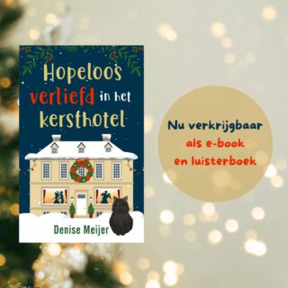 Happy release day to me! 😁

Vanaf vandaag is Hopeloos verliefd in het kersthotel overal te lezen en te luisteren! 🎄

In Hopeloos verliefd in het kersthotel wordt wannabe-actrice Daphne door haar oud-werkgever gevraagd om mee te spelen in een historisch kerststuk, terwijl haar vriend juist heel graag de feestdagen met haar wil doorbrengen om een speciale vraag te stellen. Kiest Daphne voor haar eigen kerstgeluk? Of voor wat iedereen van haar verwacht? 🎁

Ik hoop dat je geniet van de romantische kerstsfeer in het hotel, het historische kerstbal en Daphnes zoektocht naar kerstgeluk 🎀...

En daar speelt het verleden een belangrijke rol in 😇

Ik wens je heel veel lees- of luisterplezier met Hopeloos verliefd in het kersthotel en ik hoor graag wat je ervan vond! 

#denisemeijer #hopeloosverliefdinhetkersthotel #zininfeelgood #ikleesnederlands #ikleesnls #feelgood #feelgoodboek #feelgoodroman #kerst #kerstboek #kerstverhaal 
@loftpublishing @zininfeelgood @ikleesnederlands